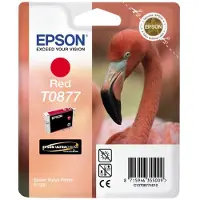 Epson T0877 (C13T08774010) Cartouche d'encre rouge