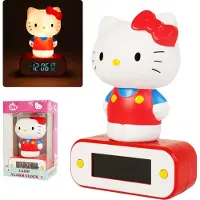 Teknofun Hello Kitty Wecker Lamp 17 Cm Rouge