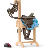 Schleich Horse Club - Porte-selle + harnais dl