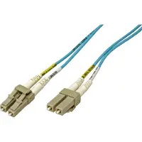 Roline LWL-Kabel 50/125µm OM3, LC/LC, türkis 10m (21.15.8708)