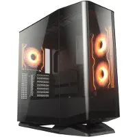 Cougar FV270, tour moyenne, sans bloc d'alimentation, USB/audio, ATX, 1x USB-C Gen 2, 2x USB 3.0, noir