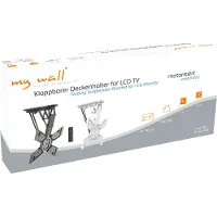 My Wall HL40MWL pour tailles d'écran 23" - 55 " (58 - 140 cm), charge jusqu'à 30 kg, avec télécommande radio