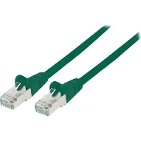 Intellinet Patchkabel Cat6A CU S/FTP LSOH 7.50m grün
