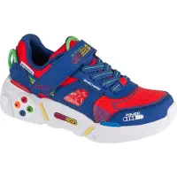 SKECHERS Game Kicks - Sneakers Bébé - Bleu - Pointure 34 - Plastique