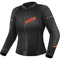 SHIMA X-Mesh 2.0 Femme Noir Rouge Blouson Textile Taille M