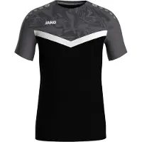 Jako T-Shirt fonctionnel gris / noir / blanc