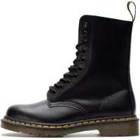 Dr. Martens Bottes à lacets jaune / noir