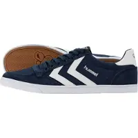 Hummel Chaussure de sport 'Slimmer Stadil' bleu foncé / blanc