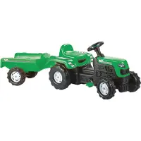 DOLU Tracteur Ranchero avec remorque, vert
