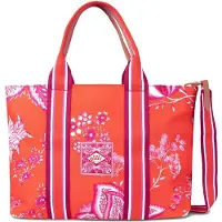 Oilily sac à épaule sac à épaule bandoulière Tara Tote Bag Sits Icon World Cherry Tomato multicolore