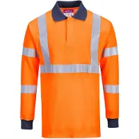 Portwest FR76 Polo ignifugé RIS Orange Taille XXXL