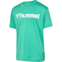 Hummel T-Shirt fonctionnel jade / blanc