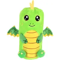 Pluchiez Jouet dragon câlin 50 cm - dragon sauteur