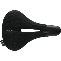 Terry Hommes Selle de vélo Fisio Climavent Gel Max Men, Noir