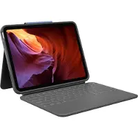 Logitech Folio Robuste Pour Ipad-10e Génération (Apple iPad 2022 (10e génération)), Clavier pour tablette, Noir