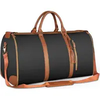 INF Sac pliant de voyage pour costume d'affaires Marron