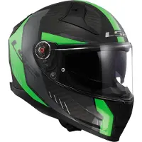 LS2 Ff811 Vector Ii Carbon Grid Full Face Helmet Noir 2XS