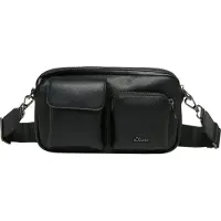s.Oliver sac à épaule bandoulière Crossbody Bag Grey Black noir