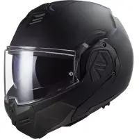 LS2 Helmets LS2 FF906 Advant Solid Noir casque pliable, noir, 3XL (65/66)