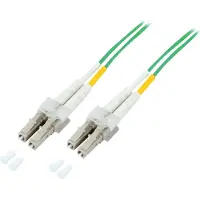 EFB Elektronik O0319.5OM5 Duplex Jumper LC-LC 50/125, OM5, LSZH, grün, 2.0mm, 5m