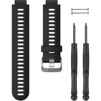 Garmin bracelet de remplacement noir/gris en silicone