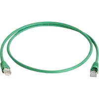 Telegärtner Teleg "rtner Câble patch, cat.6A (profond), S/FTP, 10,0 m, vert
