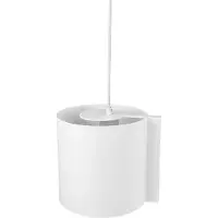 Dyberg Larsen Suspension , Wum, dimmable, Blanc, Salon / séjour, Métal, Design