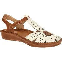 Pikolinos Sandales cognac / blanc