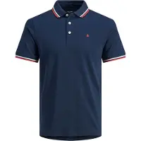 Jack & Jones Hommes + Fit Polo Shirt Short Sleeve Pique Shirt JJEPAULOS Big Size |