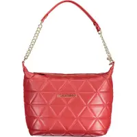 Valentino sac Carnaby rouge matelassé, chaîne dorée