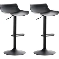 CLP lot de 2 tabourets de bar Aveiro
