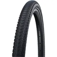 Schwalbe Marathon Almotion - Pliable - ADDIX - Protection en V - 700x38C - Noir + Reflex