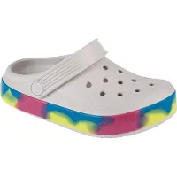 Crocs Chaussures sabots pour enfants avec bande pailletée hors-terrain 2097141FS