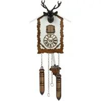 Trenkle - 360-20_QM_marron - horloge murale coucou - Quartz - Kuckulino Color Edition