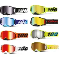 100% Armega Essential Chrome Lunettes de motocross
