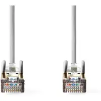 Nedis Câble réseau CAT5e - SF/UTP - RJ45 mâle - RJ45 mâle - 30.0 m - rond - PVC - gris - enveloppe