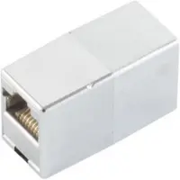 Shiverpeaks BASIC-S Patchkabel-Verbinder, Kat. 6, Metall
