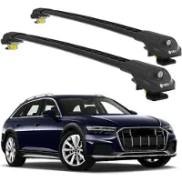 TURTLE Galerie de toit AIR-1 AUDI A6 ALLROAD (C8) 2019 - 2024 , Noir