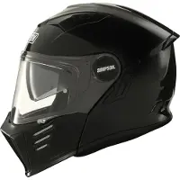 Simpson Darksome Ece 22.06 Casque modulable Noir S Noir S