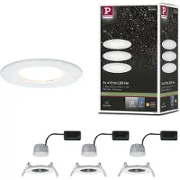 Paulmann LED encastré Nova set de base rigide