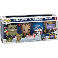 Funko POP! Marvel Holiday Figure 4 Units Multicolore Enfants