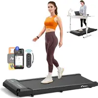 Merach Tapis de Marche Électrique , 2.5CV Peak, Écran LED, APP Connecté, Télécommande, 120KG Max