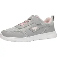 Kangaroos K-ETK.ZIG EV Chaussures de sport pour enfants Baskets sportives à lacets Gris Loisirs, Taille:30 EU