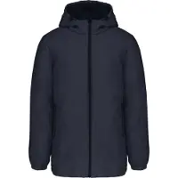 Kariban Parka à capuche unie recyclée