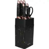 Klausberg ensemble de couteaux de cuisine en bloc de 6 pièces KB7770