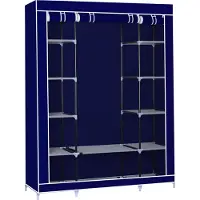 Herzberg HG-8009: Armoire de rangement - Grande Bleu