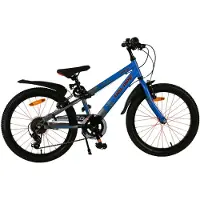 Volare Vélo enfant Rocky - 20 pouces - 7 vitesses - Bleu