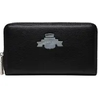 Replay porte-monnaie Zip Around Wallet Black noir