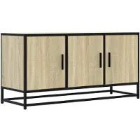 vidaXL Armoire TV Chêne Sonoma 100x35x50 cm Bois composite