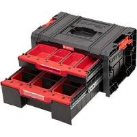 Qbrick SYSTEM PRO Caisse à outils 2 tiroirs Expert - SYSTEM - SKRQPROD2ECZAPG001